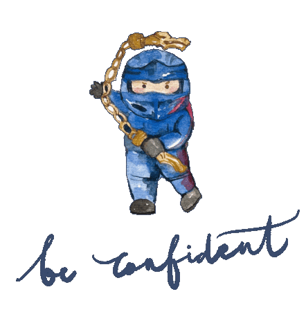 Confident Sticker