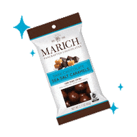 MarichChocolates chocolates hollister sea salt caramels Sticker