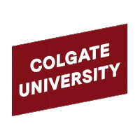 College Sticker by Colgate University