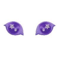 Blinking Starry Eyes Sticker by Katri Tikkanen