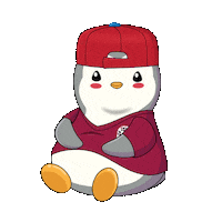 Fart Eww Sticker by Pudgy Penguins