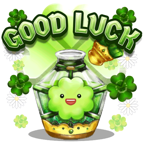 Good Luck Sticker