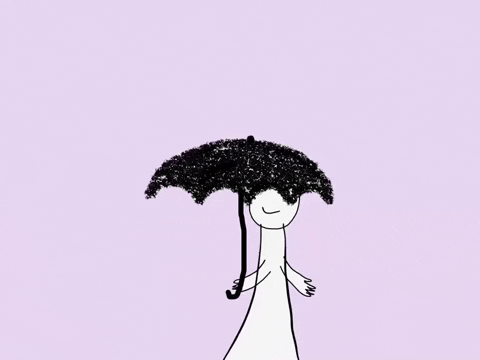 Rain Raining GIF by Barbara Pozzi