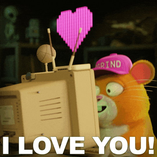 I Love You 3D GIF by Grind