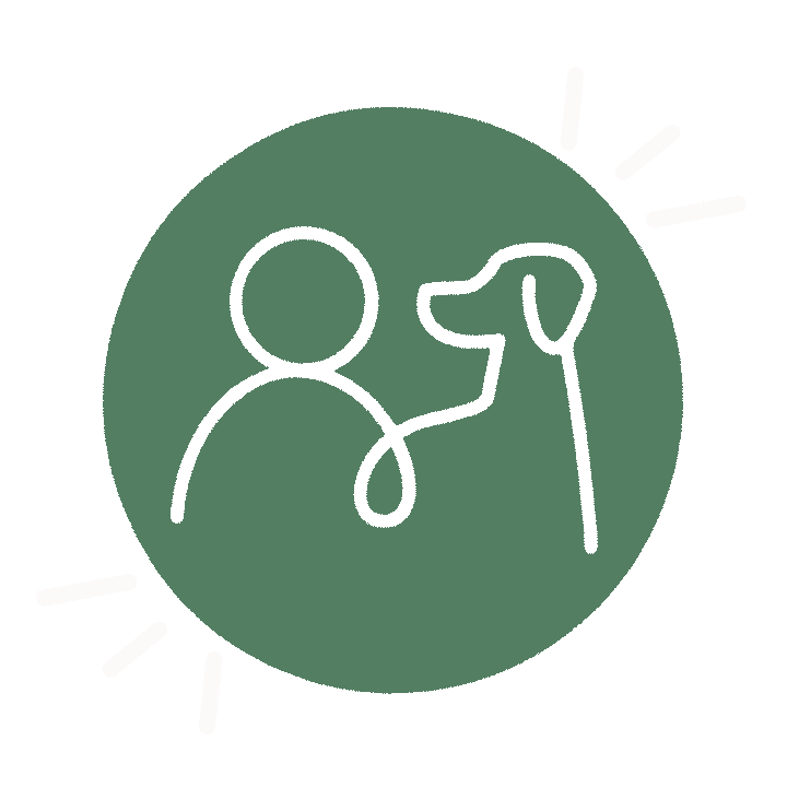 Dog Sticker by Tails of Connection