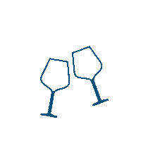 adrienboutin tchintchin ccvh tchin ccvh friendly wine Sticker