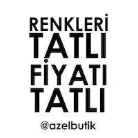 Story Etiket Sticker by azel butik