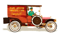 Vintage Car Sticker by Granado Pharmácias