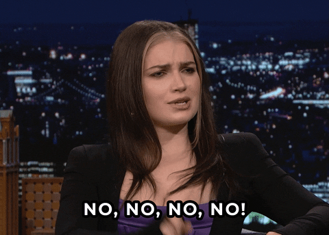 Nagging No Way GIF by The Tonight Show Starring Jimmy Fallon