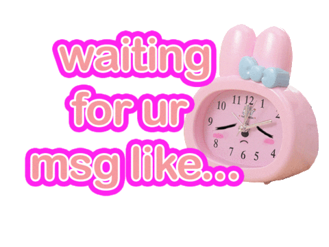 Miss You Waiting Sticker by Lois.jpeg
