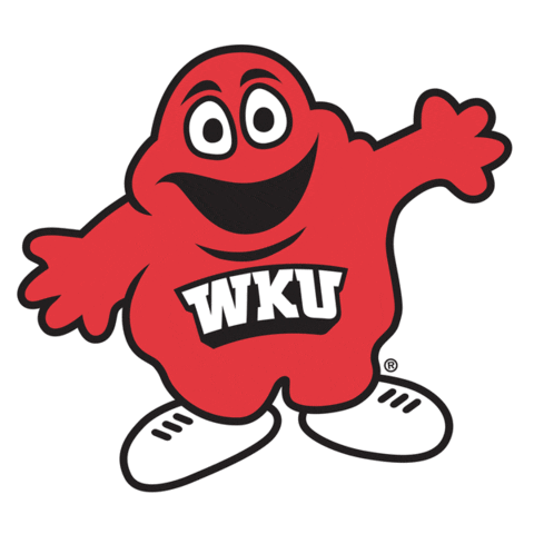 Big Red Mascot Sticker by Western Kentucky University