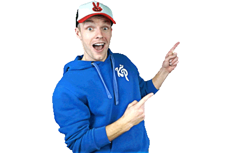 enzo knol pointing Sticker by KP