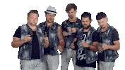 stockhiatla music party beer boys Sticker