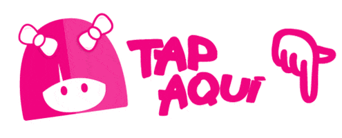 tap here Sticker by Una Geek