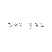 sloaneskylar sloane not you sloane skylar Sticker