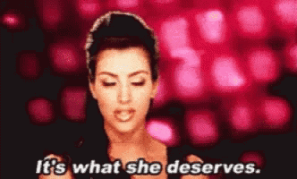 giphyupload she deserves GIF
