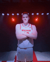 Badgers Basketball GIF by Wisconsin Badgers