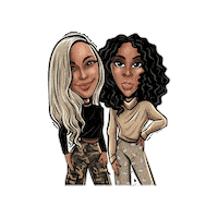 Hair Girls Sticker by Everybody’s Crazy Podcast