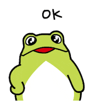 Toad Ok Sticker by Jinro Soju