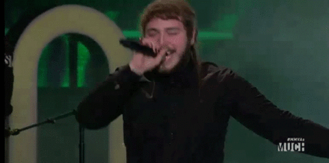 sing post malone GIF by Much