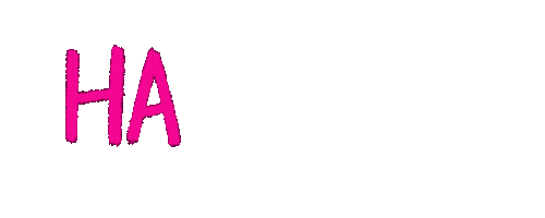 Pink Laugh Sticker
