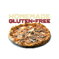 pizzabertoldi pizza homemade glutenfree vinohrady Sticker