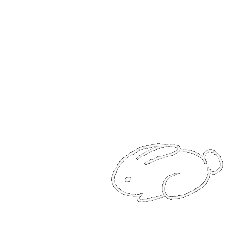 Easter Bunny Sticker by Heldenglück