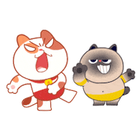 Paw Paw Cat Sticker