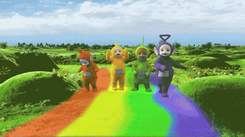 Tinky Winky Love GIF by Teletubbies