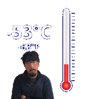 Negative Fifty Three Degrees Sticker