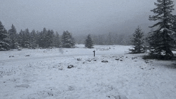 Late-May Snow Covers Southern Montana