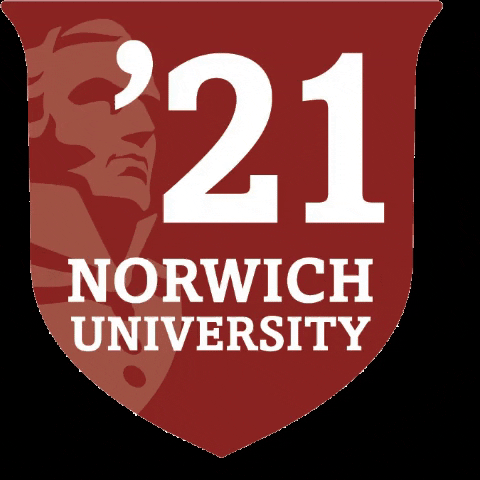 Norwich_University giphygifmaker norwich university norwich university class of 2021 GIF