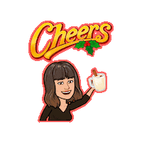 Winter Christmas Cheer Sticker by Natasja | WATZIJZEGT