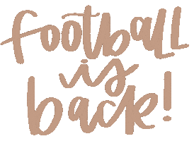 Football Game Day Sticker