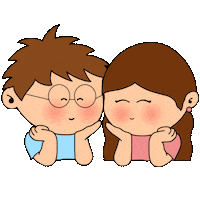 Girlfriend Boyfriend Kiss Sticker