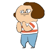 Happy Fight Sticker by bimay