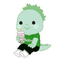 Boba Monty Sticker by Tastea