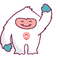 yeti hello Sticker by CityXerpa