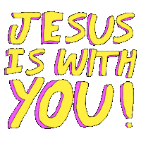 jesus love Sticker by yesHEis