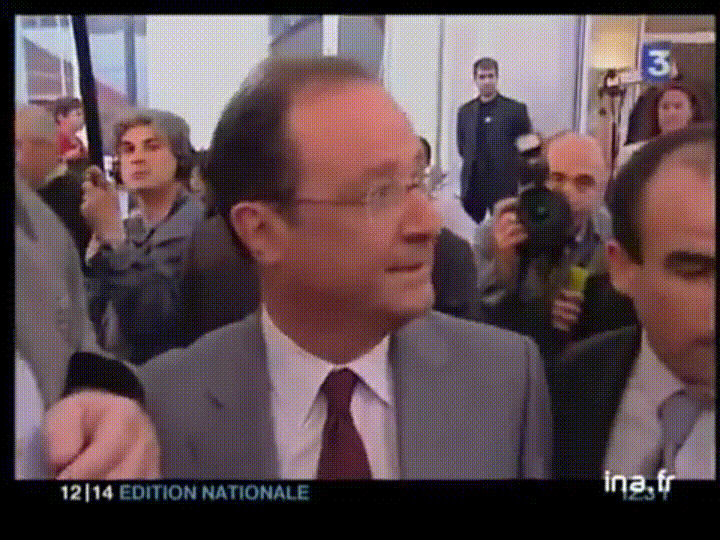 francois hollande archive GIF by franceinfo