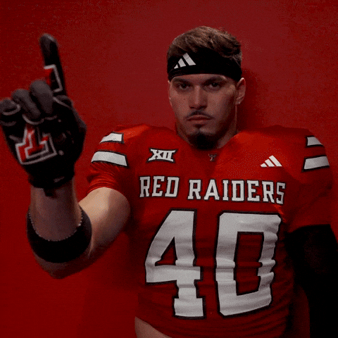 Wesley Smith GIF by Texas Tech Football