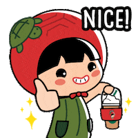 Girl Thumbs Up Sticker by Starbucks SG