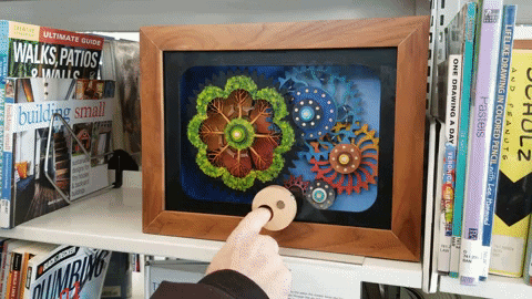 hangonsloopy giphygifmaker nature gears automata GIF