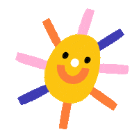 Sun Dinosaur Sticker by Halcyon Nights