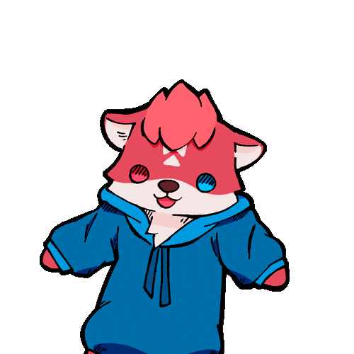 Fire Jump Sticker