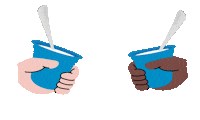 cheers Sticker by Oikos Canada