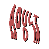 Adult Mom Band Sticker by Lauren Records