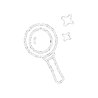 Stars Zoom In Sticker by Zesty Paws Australia