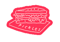 Hungry Vegan Sticker by CiaoPickles