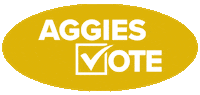 Vote Voting Sticker by UC Davis